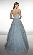 Alyce Paris 62058 Ruffle Skirt Lace-Up Back Dress