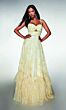 Alyce Paris 62063 Spaghetti Strap Ruffle Hem Dress