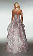 Alyce Paris 62071 Flounce Skirt Sweetheart Neck Dress