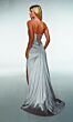 Alyce Paris 62087 Draped Skirt High Slit Cutout Dress