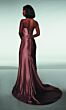 Alyce Paris 62094 Basque Waist Scoop Neck Dress