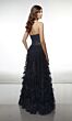Alyce Paris 62096 Beaded Bodice Ruffle Skirt Dress