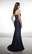 Alyce Paris 62097 Side Cutout Ruched Waist Dress