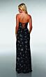 Alyce Paris 62098 Beaded Strapless Lace-Up Back Dress