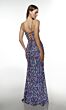 Alyce Paris 62103 Plunging Sweetheart Neck High Slit Dress