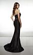 Alyce Paris 62111 Floral Waist Strapless Corset Dress