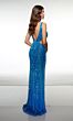 Alyce Paris 62133 Sleeveless Beaded High Slit Dress