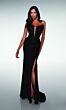 Alyce Paris 62135 Plunging Neck Beaded Bodice Dress