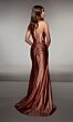 Alyce Paris 62149 Side Cutout High Slit Dress