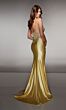 Alyce Paris 62154 Spaghetti Strap Sheer Corset Dress