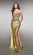 Alyce Paris 62154 Spaghetti Strap Sheer Corset Dress