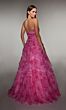 Alyce Paris 62164 Ruffle Skirt Strapless Sweetheart Neck Dress