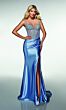Alyce Paris 62166 Spaghetti Strap Beaded Corset Top Dress