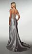 Alyce Paris 62166 Spaghetti Strap Beaded Corset Top Dress