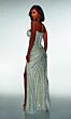 Alyce Paris 62167 Beaded Strapless High Slit Dress