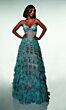Alyce Paris 62169 Strapless Ruffle Skirt Dress