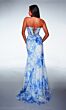 Alyce Paris 62176 Draped Skirt Cutout Sweetheart Neck Dress