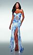 Alyce Paris 62176 Draped Skirt Cutout Sweetheart Neck Dress