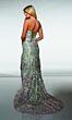Alyce Paris 62178 Illusion Corset Top Lace-Up Back Dress