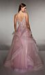 Alyce Paris 62201 Flounce Skirt Spaghetti Strap Dress