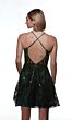 Alyce Paris 3775 Criss Cross Back Sequin Dress