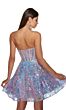 Alyce Paris 3779 Embroidered Strapless Corset Dress