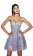 Alyce Paris 3779 Embroidered Strapless Corset Dress