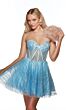 Alyce Paris 3780 Illusion Corset Sparkly Dress