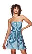 Alyce Paris 3782 Lace-Up Back Strapless Dress