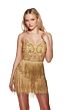 Alyce Paris 4804 Fringe Skirt Illusion Top Dress