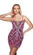 Alyce Paris 4840 Plunging Neckline Embellished Dress
