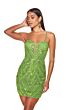 Alyce Paris 4840 Plunging Neckline Embellished Dress