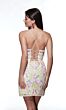 Alyce Paris 4841 Embellished Plunging Neck Dress