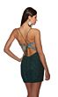 Alyce Paris 4842 Embellished Back Plunging Neck Dress