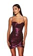 Alyce Paris 4848 Tulip Skirt Metallic Corset Dress