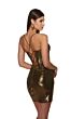 Alyce Paris 4848 Tulip Skirt Metallic Corset Dress