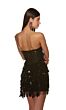 Alyce Paris 4876 Fringe Skirt Strapless Corset Dress