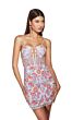 Alyce Paris 4881 Embellished Plunging Neck Dress