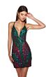Alyce Paris 4884 Bare Back Plunging Neck Dress