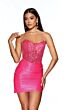 Alyce Paris 4916 Beaded Corset Strapless Dress