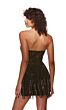 Alyce Paris 4940 Fringe Skirt Strapless Corset Dress
