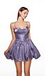 Alyce Paris 30012 Bubble Skirt Lace-Up Back Dress