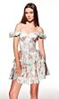 Alyce Paris 30037 Detachable Straps Basque Waist Dress