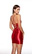 Alyce Paris 40018 Illusion Bodice Lace-Up Back Dress
