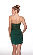 Alyce Paris 40027 Draped Tulip Skirt Strapless Dress