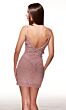 Alyce Paris 40045 Scoop Back Spaghetti Straps Dress