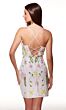 Alyce Paris 40061 Floral Beadwork Scoop Neck Dress