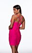 Alyce Paris 40089 Draped Neckline Lace-Up Back Dress