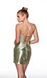 Alyce Paris 40092 Tulip Skirt Lace Corset Dress