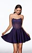 Alyce Paris 40101 Embellished Corset Strapless Dress